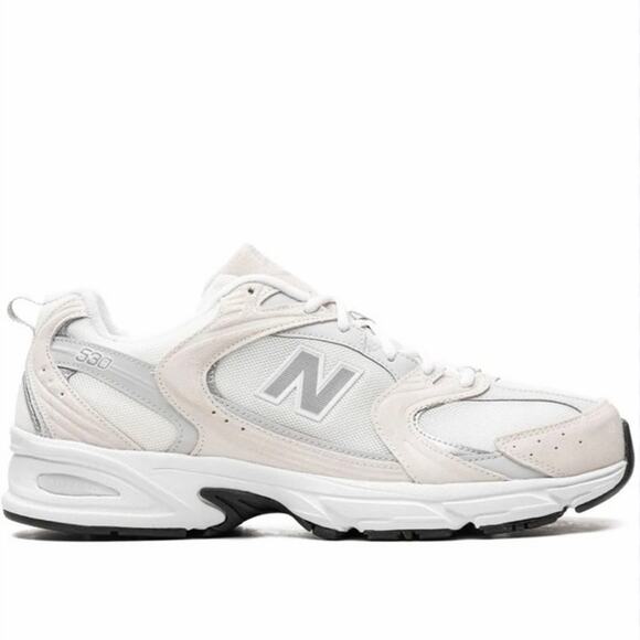 New Balance Shoes - New Balance 530 Sea Salt Sneakers Women’s 8 Men’s 6.5 Gray White Dad Shoes